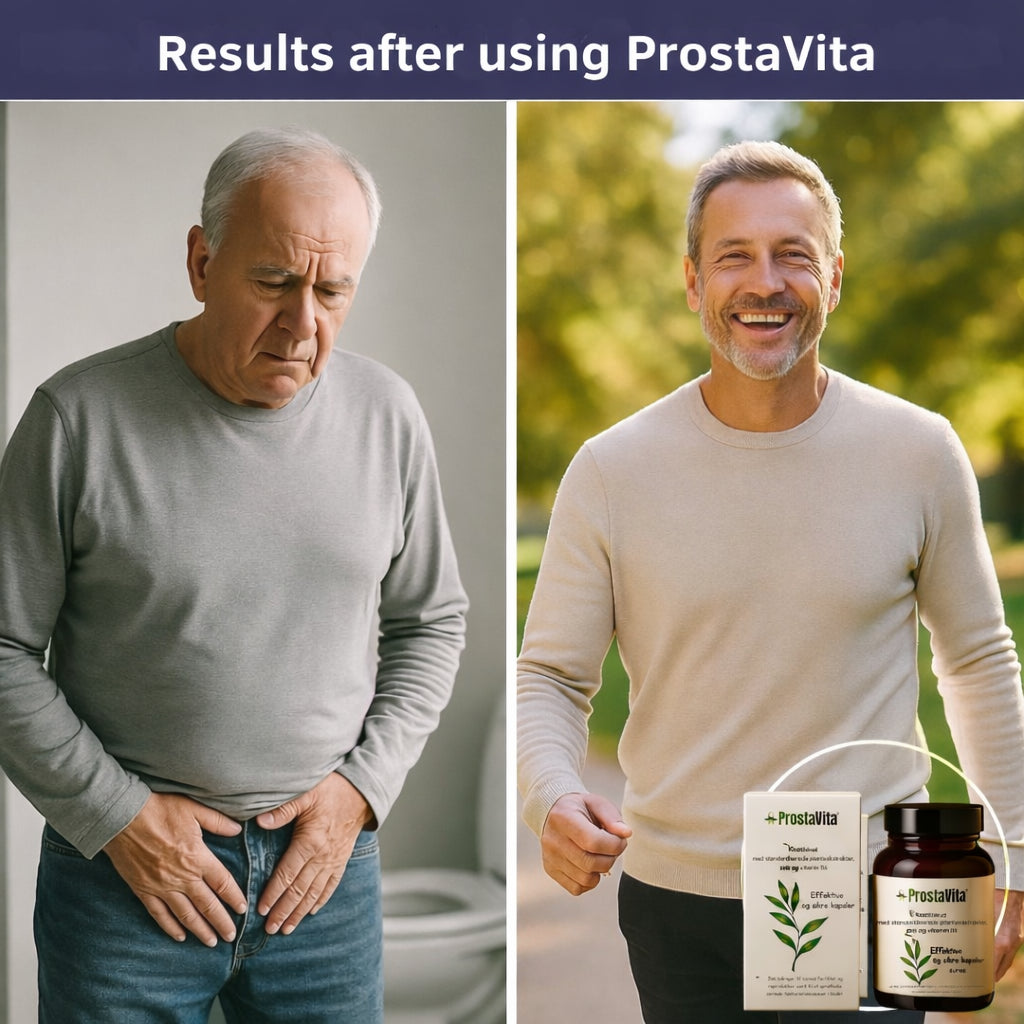 Improve your prostate health – in 3 simple steps with ProstaVita™