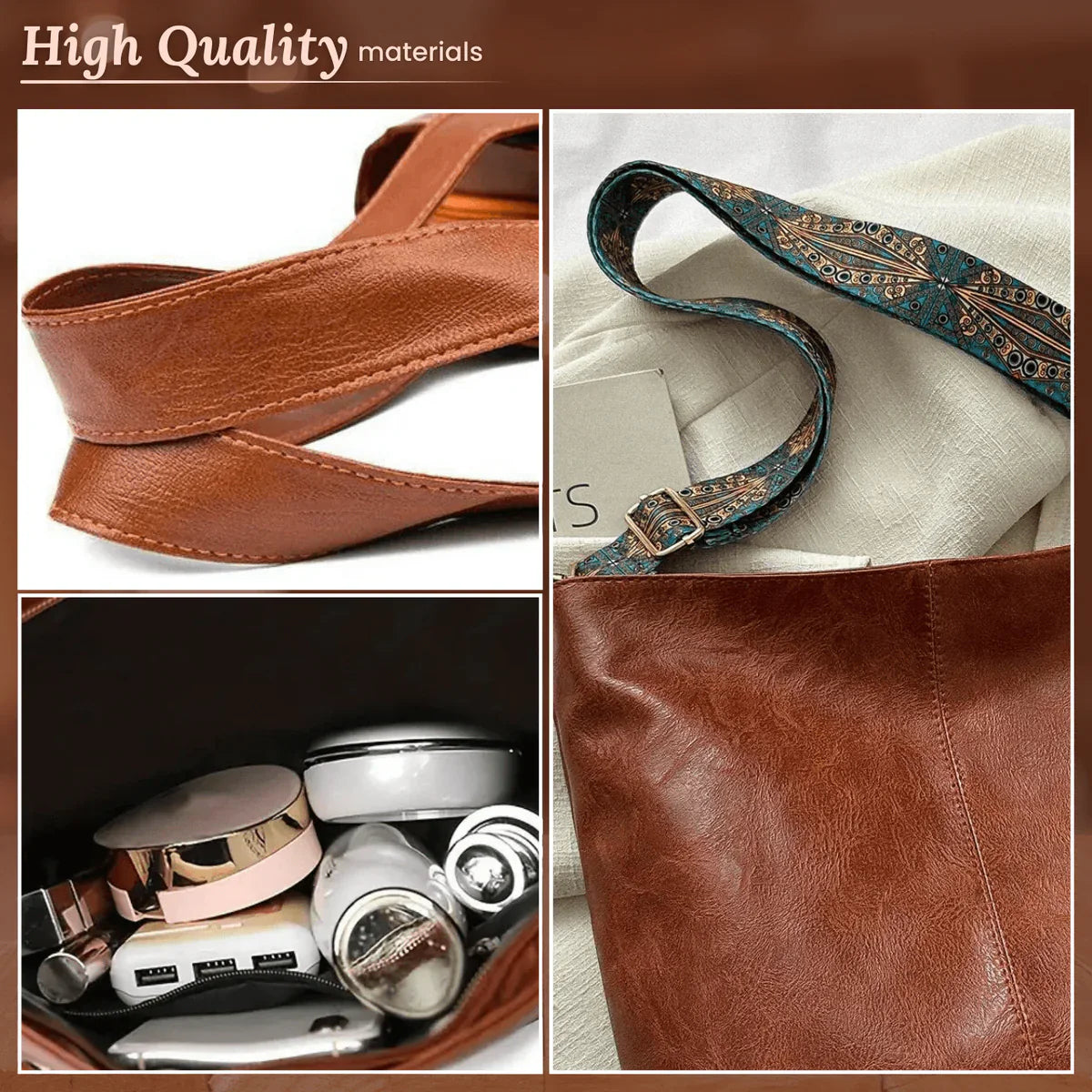 Alba’s Textured Carry | Shoulder Bag
