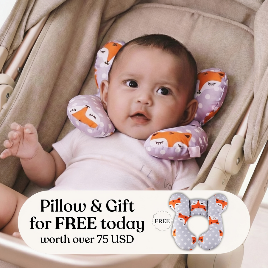 CozyComfort Baby Head Support Pillow
